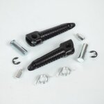 Paire de cale pied pilote racing pour moto yamaha 1000 fz1 fazer noir anodise Paire de cale pied pilote racing pour moto yamaha 1000 fz1 fazer noir anodise