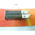 Paire de cale pied repose pieds carr� avec rev�tement caoutchouc pour moto