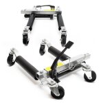 Wiltec jeu chariot de dplacement 2x cric go jack hydraulique 680kg pa