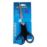 Paire de ciseaux de bureau en acier inoxydable 17cm bureautique papeterie