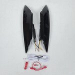 Paire clignotant avant led s�quentiel fum� aplus pour scooter piaggio zip neuf