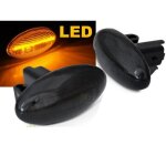Paire de clignotants repetiteurs citroen c1 c2 c3 c4 c5 c6 fume led dynamique - 39008975