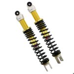 Paire damortisseurs � ressort yss hondaforza 250 06> / sh 300 i 08 - 10 - gris / jaune / noir / rouge ...