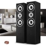 Enceintes hifi / home - cinma salon maison sourround noir 2x500w ltc l766 - bk