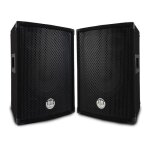 Enceinte sono bass reflex 3 voies - bm sonic - bms - 08 - boomer 8 / 20cm - 150w rms - trap�zo�dale cluster ...