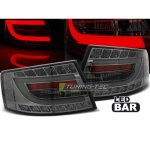 Paire de feux arriere audi a6 c6 berline de 04 / 2004 a 2008 led bar fume - 27335613