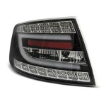 Paire de feux arriere audi a6 c6 berline 04 - 08 noir led lti 6 pins (ub9)