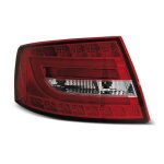 Paire de feux arriere audi a6 c6 berline 04 - 08 rouge blanc led lti 6 pins (uc0)