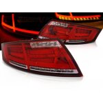 Paire de feux arriere audi tt de 2006 a 2014 full led rouge et blanc - 27335635