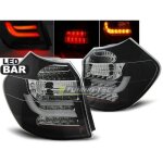 Paire de feux arriere bmw serie 1 e81 / e87 lci de 09 / 2007 a 2011 led bar noir - 27335647