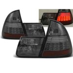 Paire de feux arriere bmw serie 3 e46 break 99 - 05 led fume