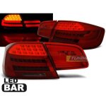 Paire de feux arriere bmw serie 3 e92 coupe 06 - 10 led bar rouge fume