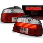 Paire de feux arriere bmw serie 5 e39 berline de 09 / 1995 a 08 / 2000 led rouge et blanc - 27335765
