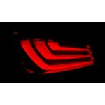 Paire de feux arriere bmw serie 5 e60 berline de 2003 a 2007 led bar fume - 27335774