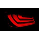 Paire de feux arriere bmw serie 5 e60 berline 03 - 07 led bar rouge blanc