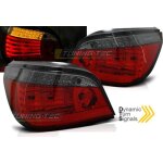 Paire feux arriere bmw serie 5 e60 lci berline 07 - 09 led rouge fume - 32061402