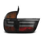 Paire de feux arriere bmw x5 e70 de 2007 a 2010 led bar fume - 27335825