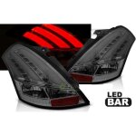 Paire de feux arriere suzuki swift 10 - 17 led bar fume - 31852000 Paire de feux arriere suzuki swift 10 - 17 led bar fume - 31852000