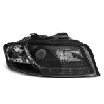 Paire de feux phares audi a4 00 - 04 daylight led noir - 27361021