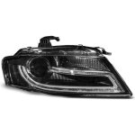 Paire de feux phares audi a4 b8 de 2008 a 2011 drl led noir - 27361046