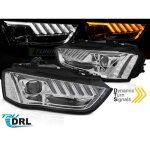 Paire de feux phares audi a4 b8 de 2012 a 2015 xenon drl led chrome seq - 36994838