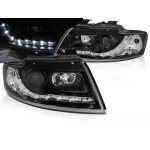 Paire de feux phares audi a4 cabriolet de 2002 a 2006 daylight led noir - 32019022