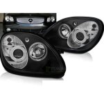 Paire de feux phares mercedes slk r170 96 - 04 angel eyes noir - 27361552