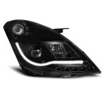 Paire de feux phares suzuki swift 4 10 - 13 daylight led lti noir (i04)