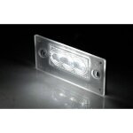 Paire feux de plaque audi a3 8l 00 - 03 / a4 b5 break 99 - 01 3 * smd led
