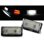 Paire feux de plaque bmw e46 berline / break 98 - 05 led