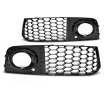 Paire de grille antibrouillard audi a4 b8 08 - 11 noir