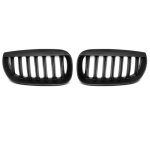 Paire de grilles de calandre bmw x3 e83 04 - 06 noir m35