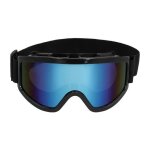 Paire de lunettes festives ski noir adulte