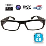 Lunettes de vue - yonis - caméra espion hd 720p - 8 go micro sd - invisible - noir Lunettes de vue - yonis - caméra espion hd 720p - 8 go micro sd - invisible - noir