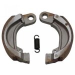 Paire m�choire de frein avant arri�re pour mobylette cyclomoteur peugeot 103 fox