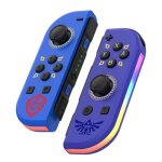 Paire de manettes joy - con bleu & violet pour nintendo switch ? �dition the legend of zelda: skyward ...
