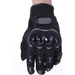 Paire noir gants doigt complet protection l moto v�lo sport femme homme