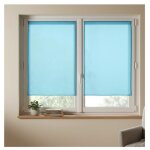 Paire de rideaux voile 60 x 120 cm brise bise celadon