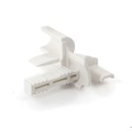 Paire de tulipes en nylon pour caisson pan coup� aluminium