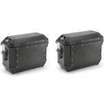 Paire de valises latérales - givi - trekker alaska - aluminium - 36l - noir Paire de valises latérales - givi - trekker alaska - aluminium - 36l - noir