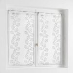 Paire de voilages edenia 60x120cm gris