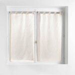 Paire de voilages norine 60x120cm naturel