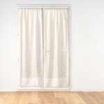 Paire de voilages passe - tringle haltona 70x200cm naturel