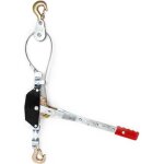 Wiltec palan manuel � c�ble - charge max. 2000 kg - 22 m - en acier - avec 2 transmissions et 2 crochets ...