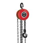 Palan manuel  chane - capacit 1t - hauteur de levage 2. 5 m
