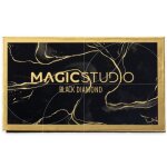 Palette de fards � paupi�res - magic studio - black diamond - 18 nuances - violet brun dor� - nacr�