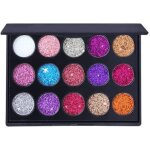 Palette de fards à paupières à paillettes 15 nuances de fard à paupières brillantes et pigmentés minéraux ... Palette de fards à paupières à paillettes 15 nuances de fard à paupières brillantes et pigmentés minéraux ...