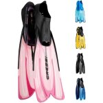 Palmes de snorkeling - cressi - agua - chausson auto - ajustable - polypropylne lger - unisexe