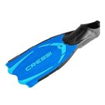 Palmes de snorkeling cressi pluma blue - adulte - bleu - plonge sous - marine