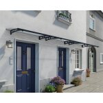 Canopia marquise de porte altair 150. 5 x 91. 5 cm grise